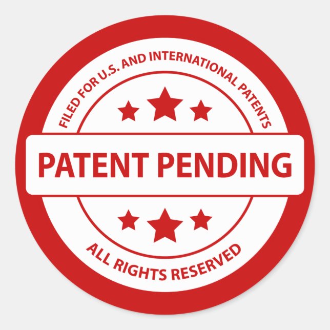 Patent Pending Sticker (Front)