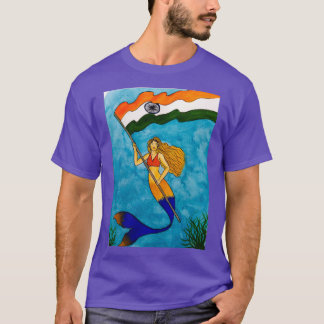 Pateriotic Mermaid T-Shirt