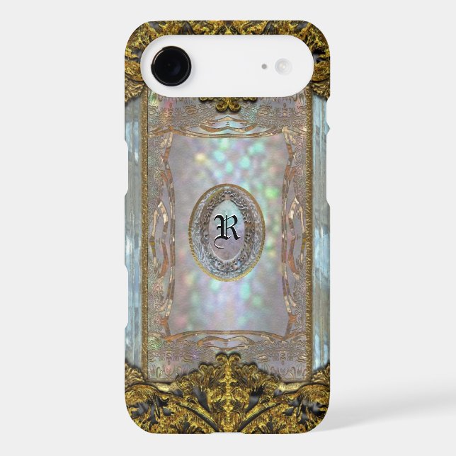 Paternost Glitzy Ritz Monogram  6/6s Case-Mate iPhone Case (Back)