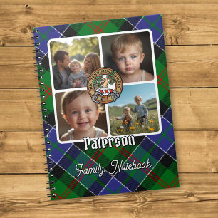 Paterson Family Photo Collage Notebook