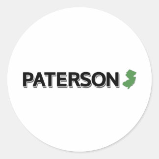 Paterson, New Jersey Classic Round Sticker