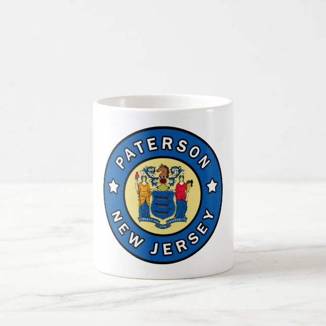 Paterson New Jersey Coffee Mug (Center)