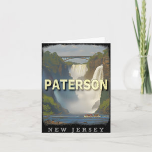 Paterson New Jersey Nj Waterfall Wonderland Sd617 Card