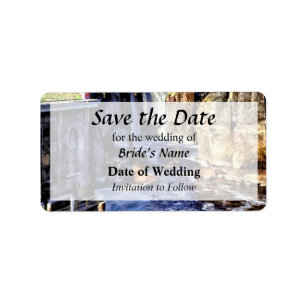 Paterson NJ - Paterson Great Falls Save the Date Label