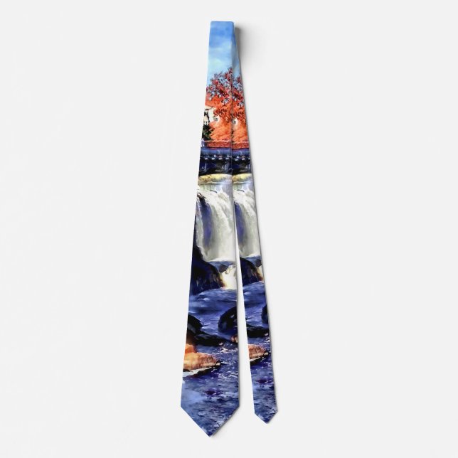 Paterson NJ - Paterson Great Falls Tie (Front)