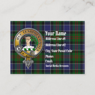 Paterson Tartan & Badge Business Card