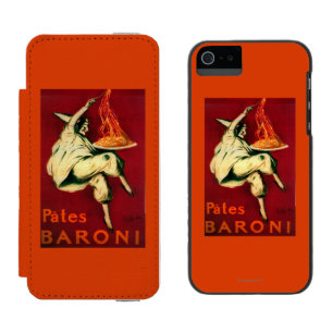 Pates Baroni Vintage PosterEurope Incipio Watson™ iPhone 5 Wallet Case