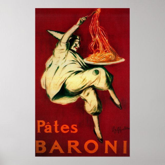 Pates Baroni Vintage PosterEurope Poster (Front)