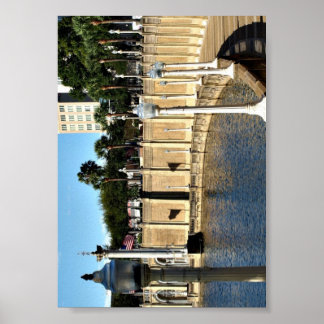 Path Around Lake Mirror on a  Poster