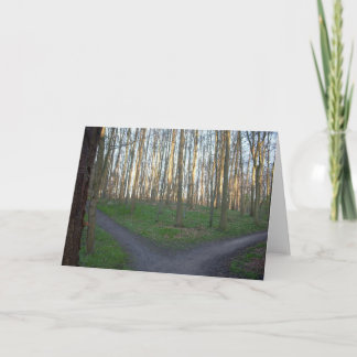 Path Diverges - Choices Card