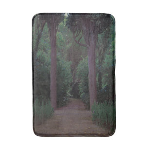 Path in a Park (by Santiago Rusiñol) Bath Mat