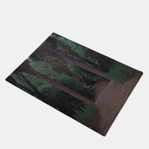 Path in a Park (by Santiago Rusiñol) Doormat