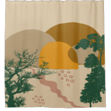 Path in Life Dunes Abstract