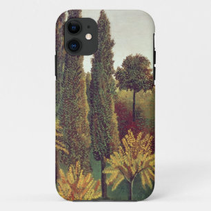 Path in the Buttes Chaumont Park, Paris, 1908 (oil iPhone 11 Case
