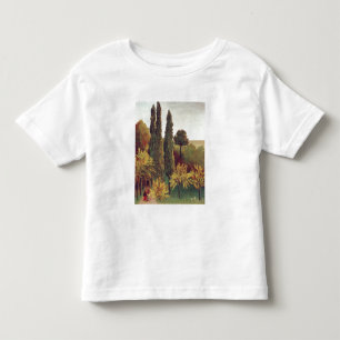 Path in the Buttes Chaumont Park, Paris, 1908 (oil Toddler T-Shirt