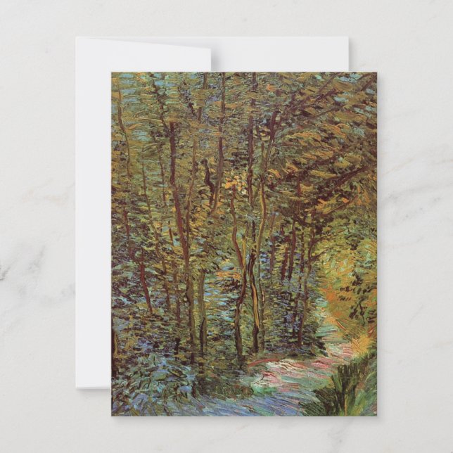 Path in the Woods by Vincent van Gogh (Front)