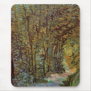 Path in the Woods by Vincent van Gogh Mouse Pad