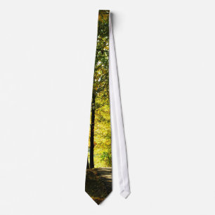 Path in the Woods Necktie