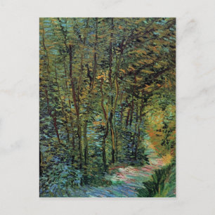 Path in the Woods, Vincent van Gogh Postcard