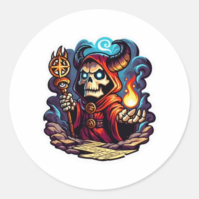 Path of Exile Classic Round Sticker (Front)