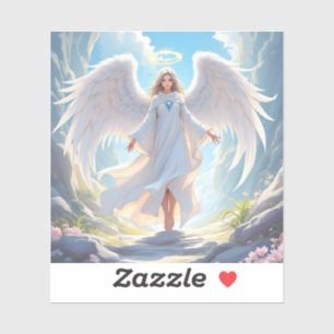 Path of Grace: Angel of Peaceful Ascent