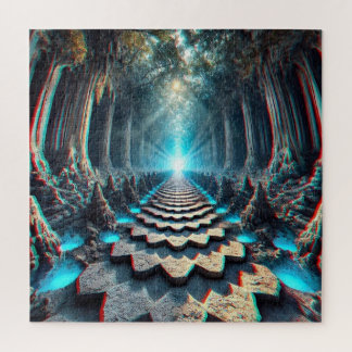 Path of Infinity: The Crystal Cave Descent Jigsaw Puzzle