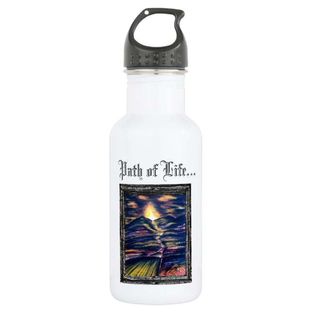 Path of Life 532 Ml Water Bottle (Front)
