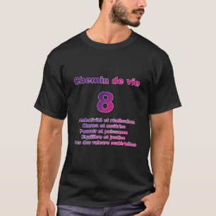 Path Of Life 8 With Keywords T-Shirt