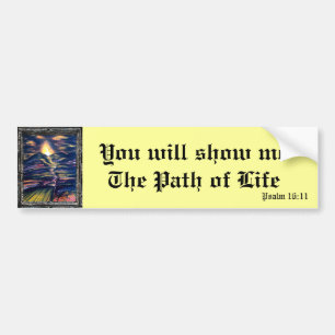 Path of Life Bumper Sticker