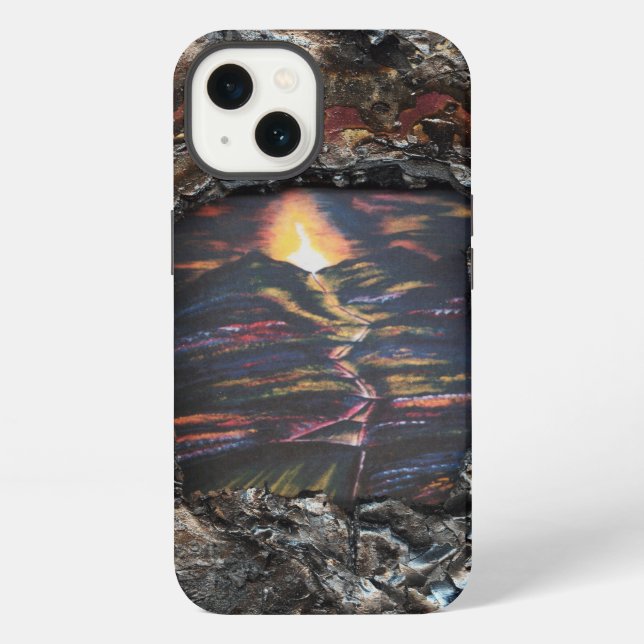 Path of Life Burnt Offering iPhone Case (Back)