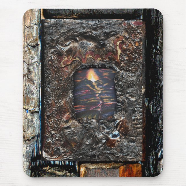 Path of Life Burnt Offering Mouse Pad (Front)