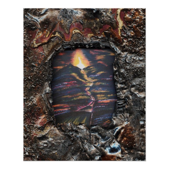 Path of Life Burnt Offering Poster (Front)