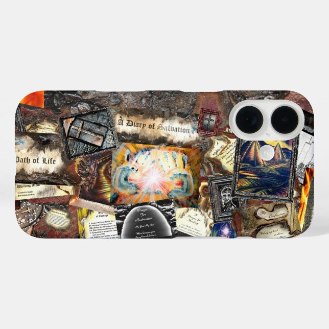 Path of Life Collage Case-Mate iPhone Case (Back (Horizontal))