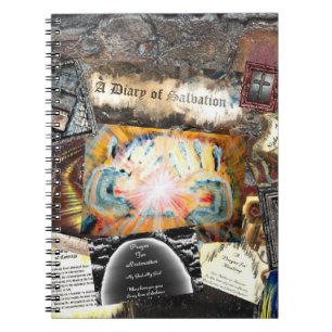 Path of Life Collage Notebook