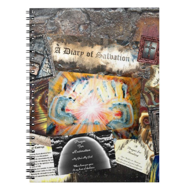 Path of Life Collage Notebook (Front)