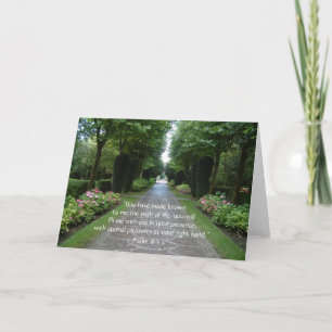 Path of Life   Greeting Cards
