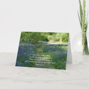 Path of Life   Greeting Cards   Bluebells