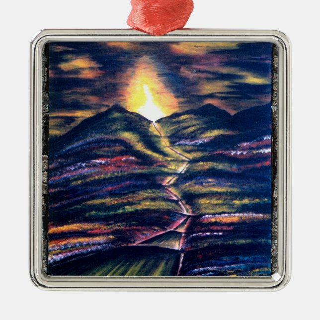 Path of Life Metal Tree Decoration (Front)