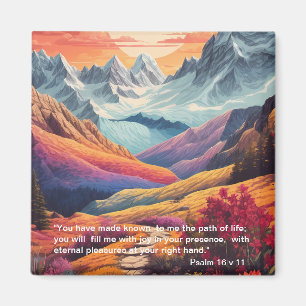Path of Life - Mountains Magnet