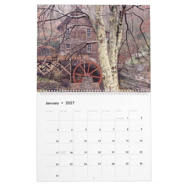 Path of Life Photography Calendar (Jan 2027)