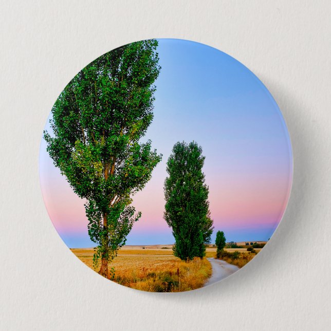 Path of the French Way  7.5 Cm Round Badge (Front)