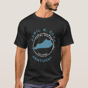 Path Of Totality Kentucky April 8 2024 Solar Eclip T-Shirt