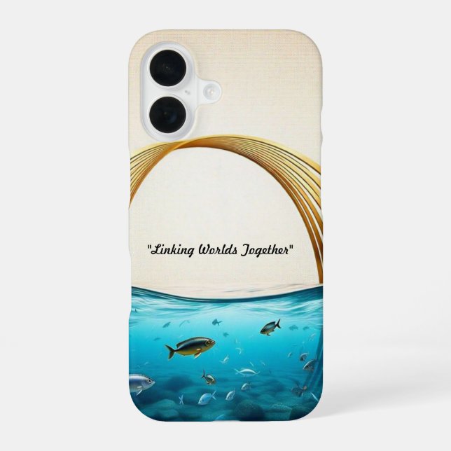 "Path of Tranquillity" iPhone 16 Case (Back)