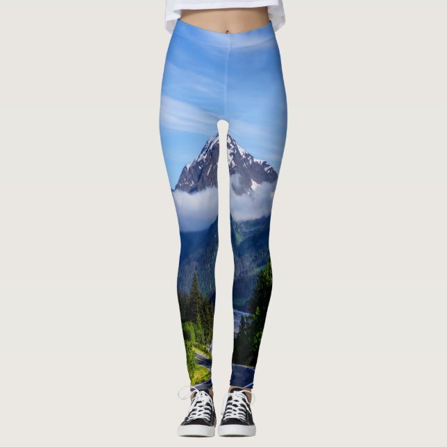 Path Through Alaska Leggings (Front)