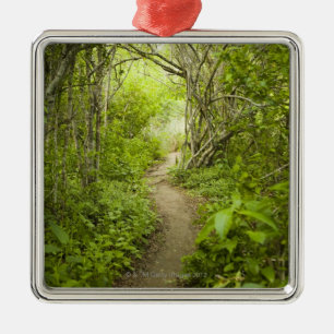 Path through the forest metal tree decoration