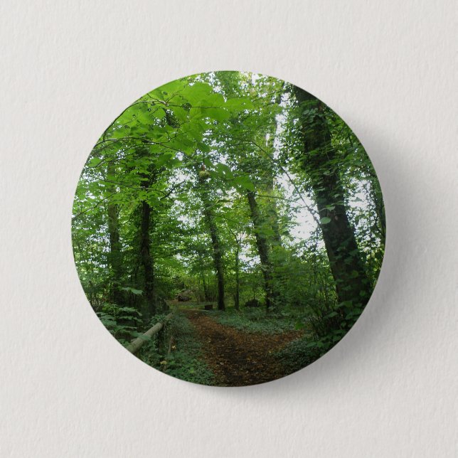 Path through the Green Forest Button (Front)