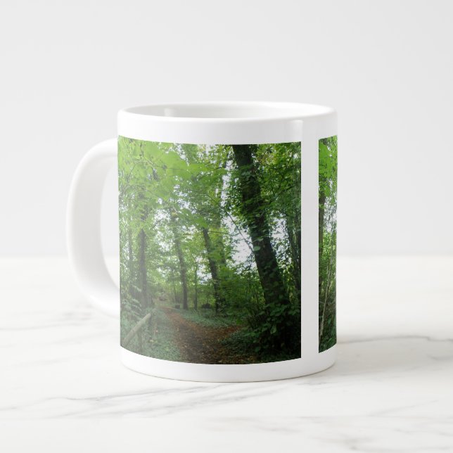 Path through the Green Forest Mug (Front Left)