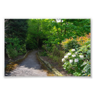 Path to Allan Park, Sowerby Bridge Photo Print