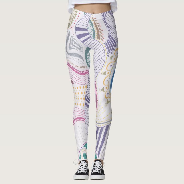 Path To Eternity - Leggings. MaryQueen Original Leggings (Front)
