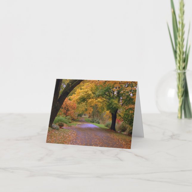 Path to Fall Card (Front)